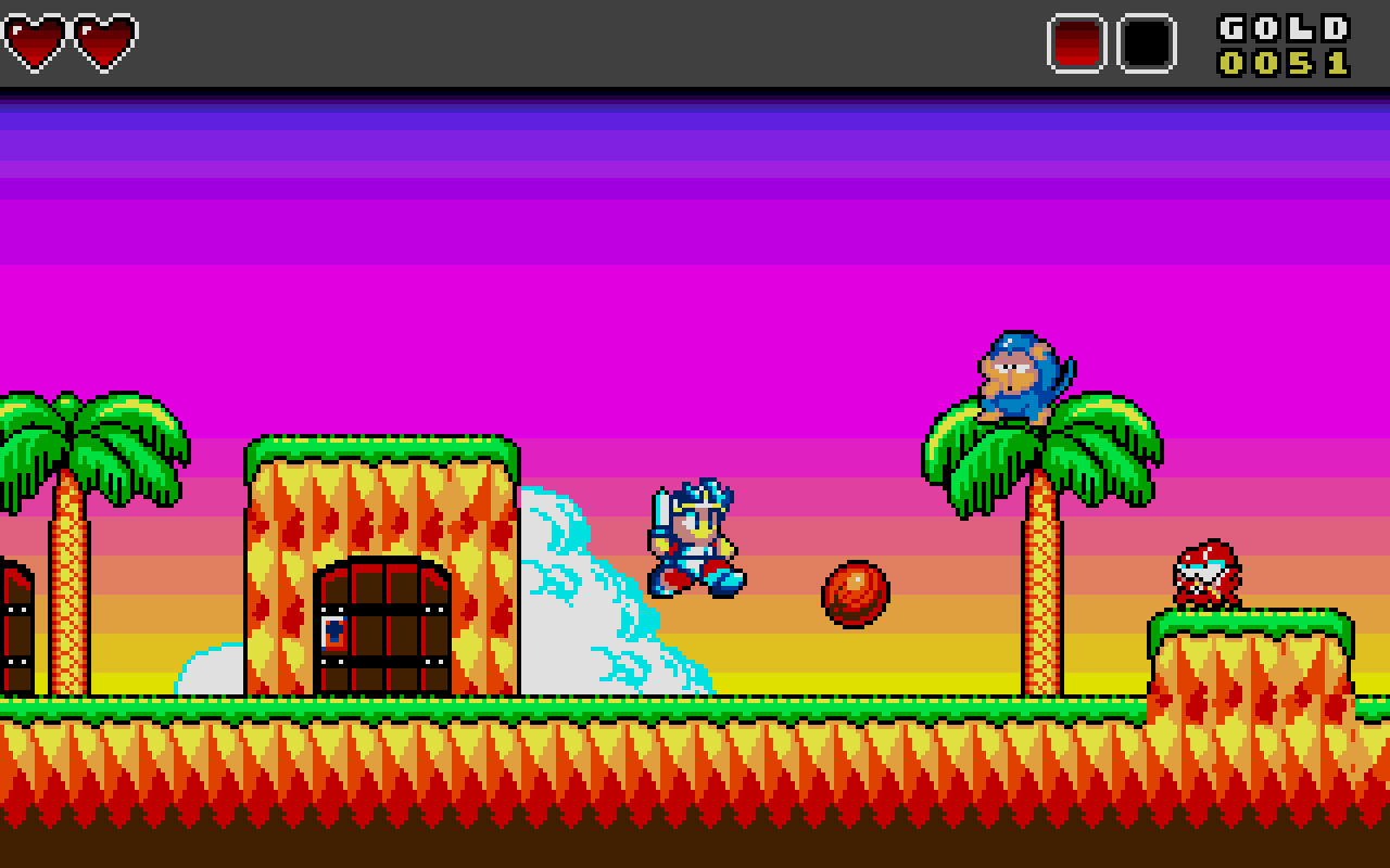 Miracle Boy in Dragon Land atari screenshot